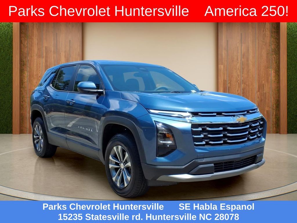 Lakeshore Blue Metallic 2026 Chevrolet Equinox SUV / Crossover Front-Wheel Drive Continuously Variable Transmission