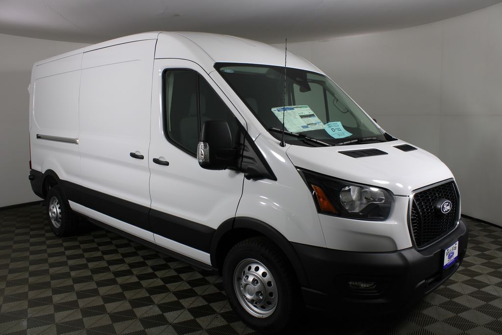 Oxford White 2026 Ford Transit Cargo Van All-Wheel Drive