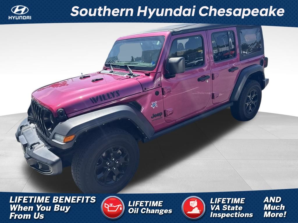 2022 Jeep Wrangler Unlimited Willys
