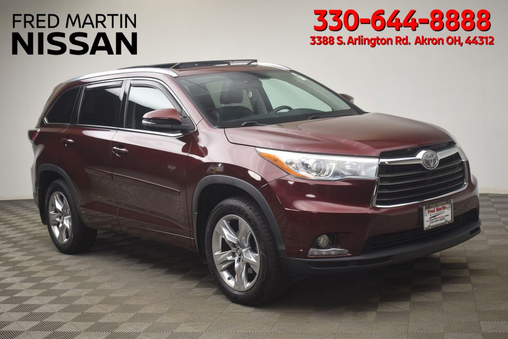 Ooh La La Rouge Mica 2016 Toyota Highlander SUV / Crossover All-Wheel Drive 6-Speed Automatic Overdrive