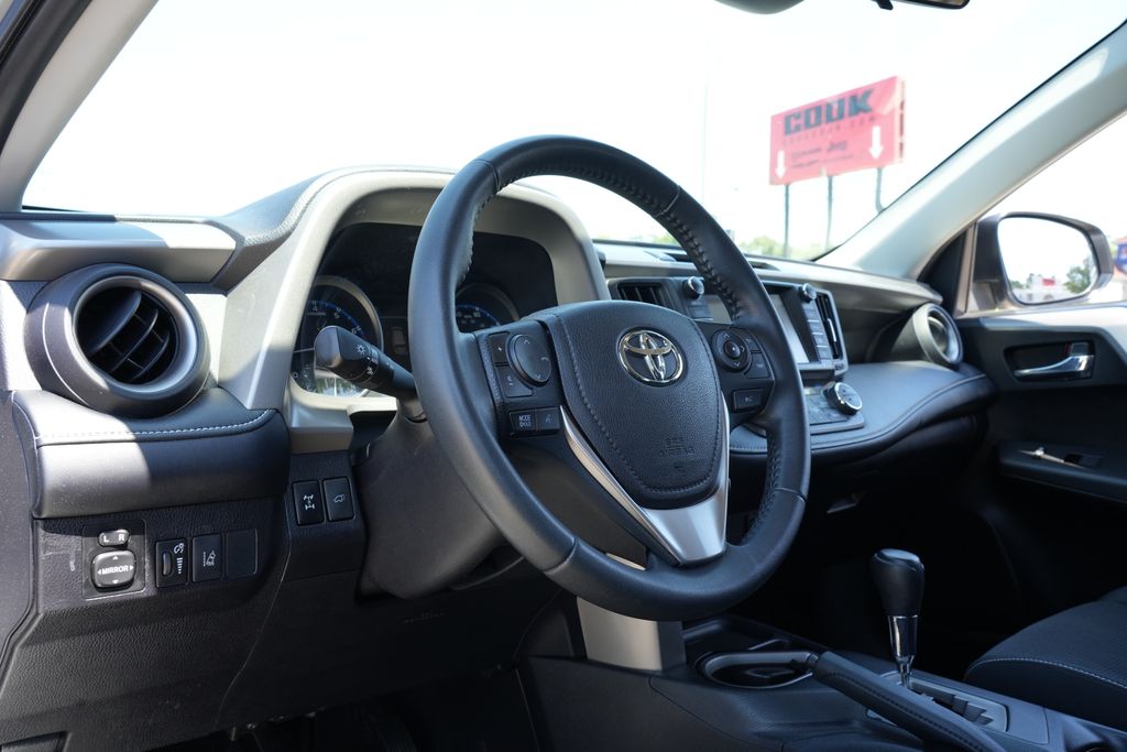 2017 Toyota RAV4 XLE Silver at Genesis of Spring