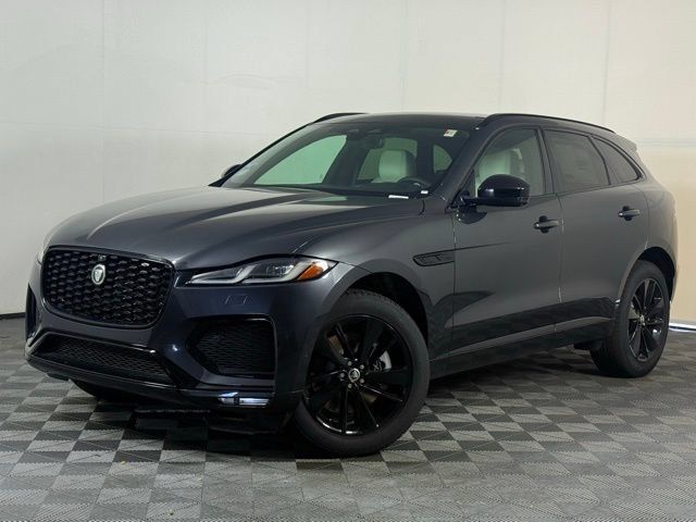 Carpathian Gray Premium Metallic 2026 Jaguar F-PACE SUV / Crossover All-Wheel Drive 8-Speed Automatic
