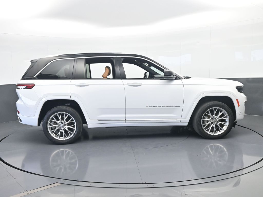 Used 2022 Bright White Clearcoat Jeep Summit image 7