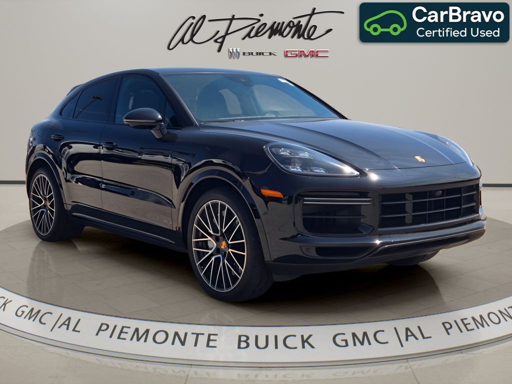 Black 2020 Porsche Cayenne Coupe Coupe All-Wheel Drive 8-Speed Automatic