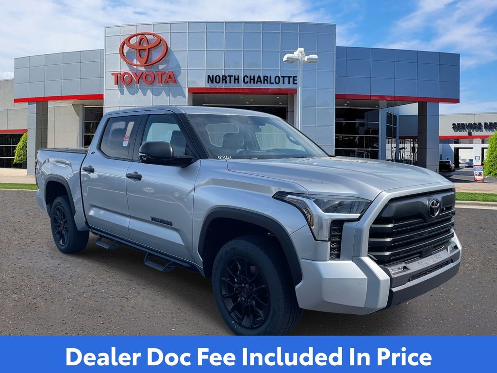Celestial Silver 2025 Toyota Tundra SR5 CrewMax Cab 4WD Pickup Truck Four-Wheel Drive Automatic