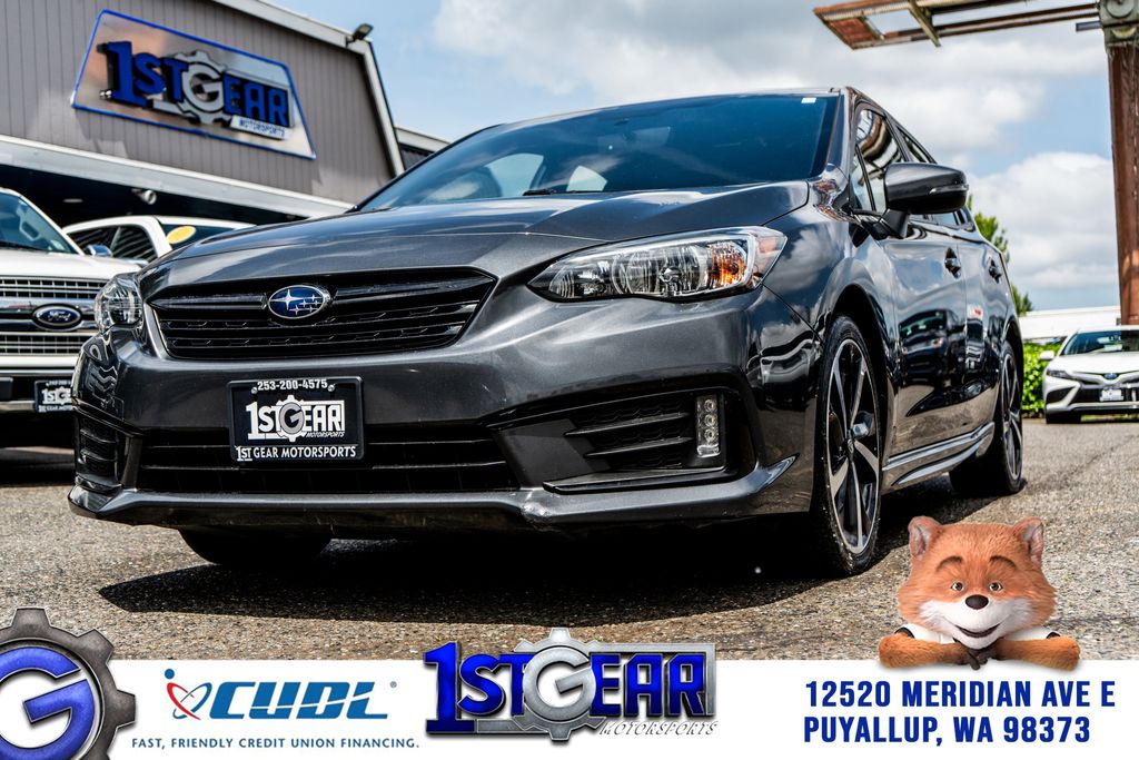 Magnetite Gray Metallic 2020 Subaru Impreza 2.0i Sport Hatchback AWD Hatchback All-Wheel Drive Continuously Variable Transmission