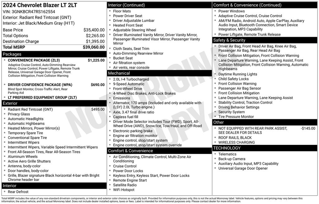 Used 2024 Red Chevrolet LT image 42