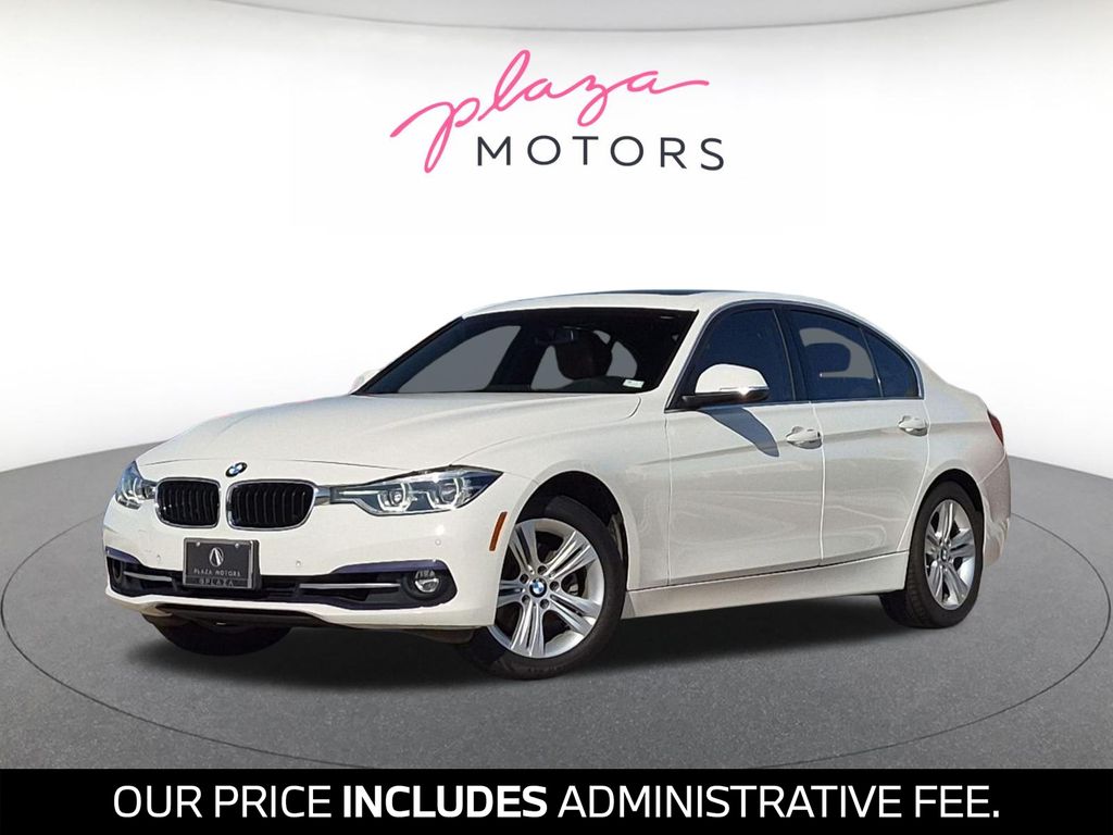 Alpine White 2017 BMW 3 Series Sedan All-Wheel Drive 8-Speed Automatic