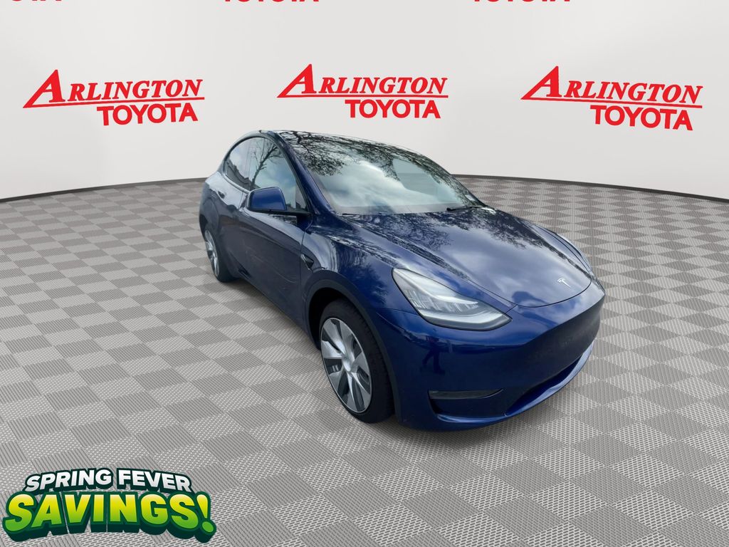 Used 2021 Tesla Model Y Long Range with VIN 5YJYGDEEXMF258995 for sale in Jacksonville, FL