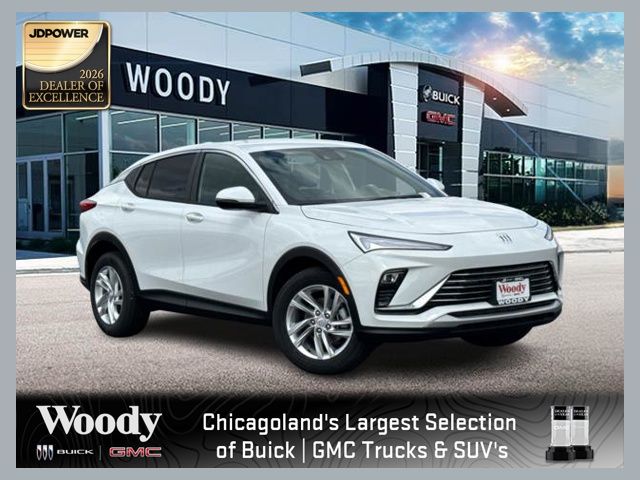 Summit White 2026 Buick Envista SUV / Crossover Front-Wheel Drive 6-Speed Automatic