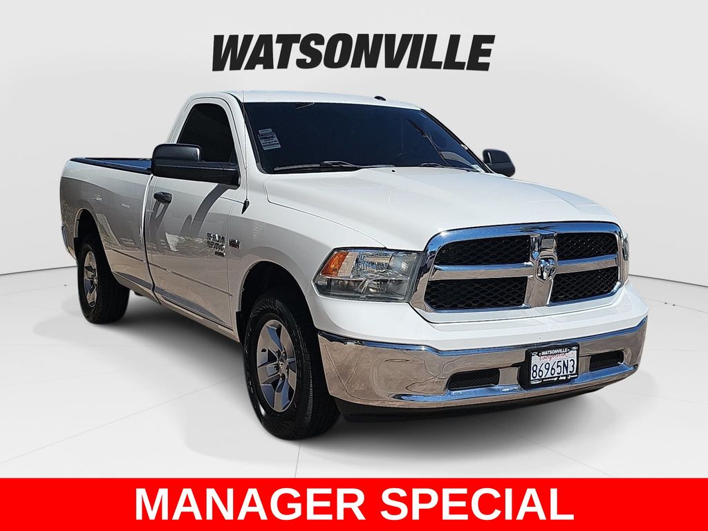 Bright White Clearcoat 2019 RAM 1500 Pickup Truck Four-Wheel Drive 8-Speed Automatic