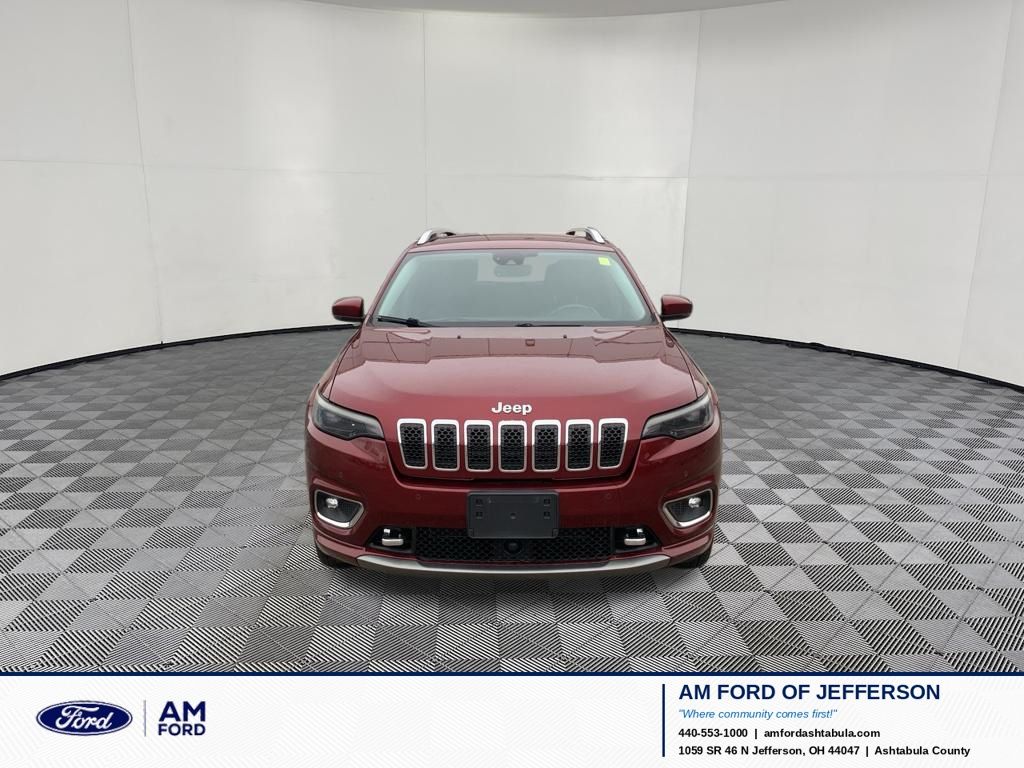 Velvet Red Pearlcoat 2019 Jeep Cherokee Overland 4WD SUV / Crossover Four-Wheel Drive 9-Speed Automatic
