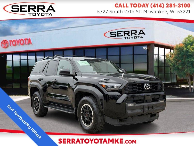 Black 2025 Toyota 4Runner SUV / Crossover Four-Wheel Drive 8-Speed Automatic