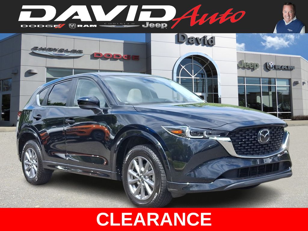 Jet Black Mica 2025 Mazda CX-5 SUV / Crossover All-Wheel Drive 6-Speed Automatic