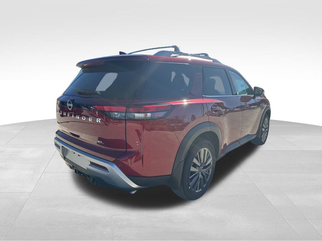 2025 Scarlet Ember Tintcoat Nissan Pathfinder SL FWD SUV