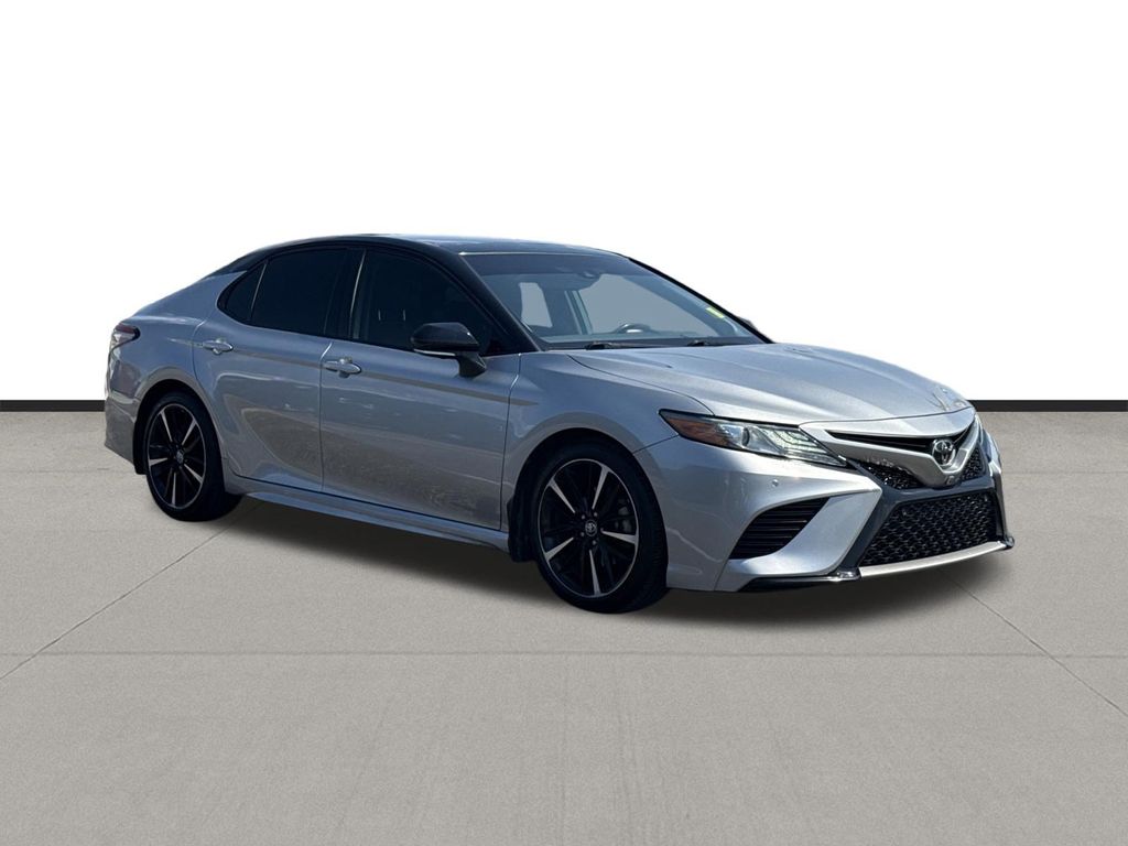 2019 Toyota Camry XSE Silver at Bravo Nissan