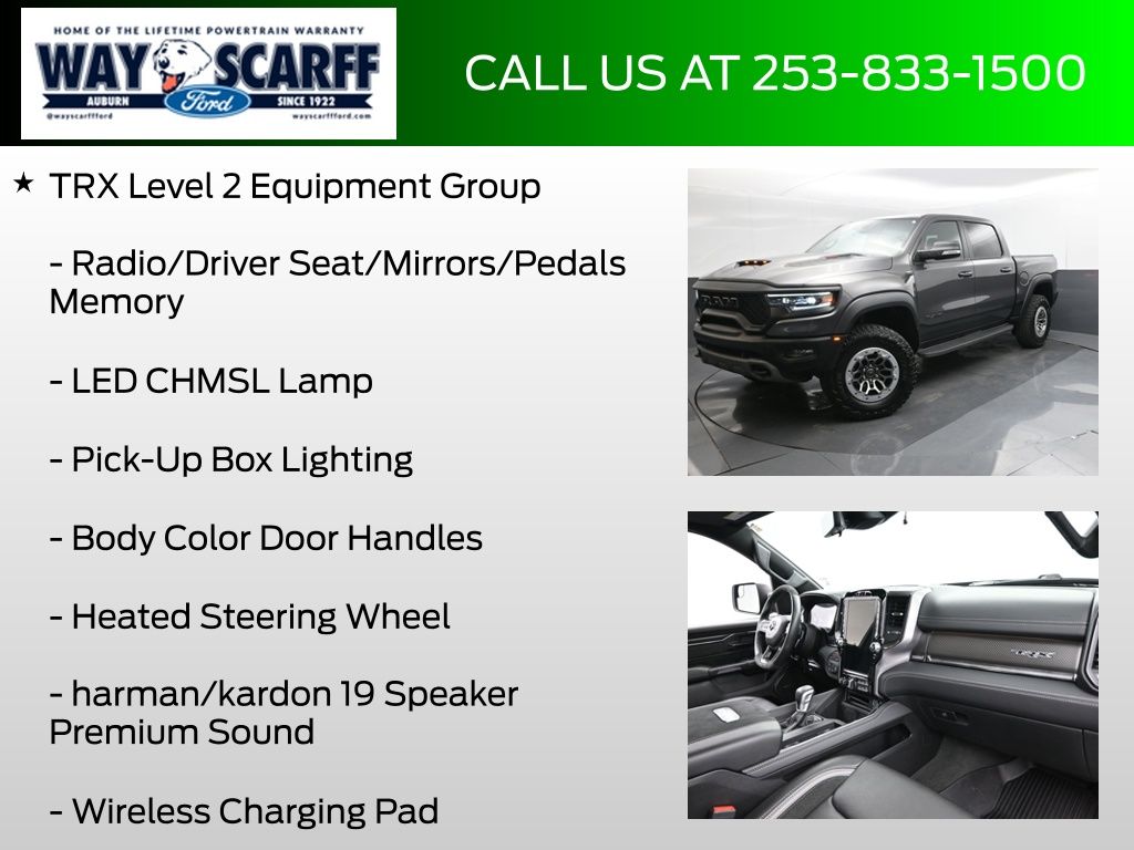2022 Ram 1500 TRX Crew Cab 4x4 5'7" Box