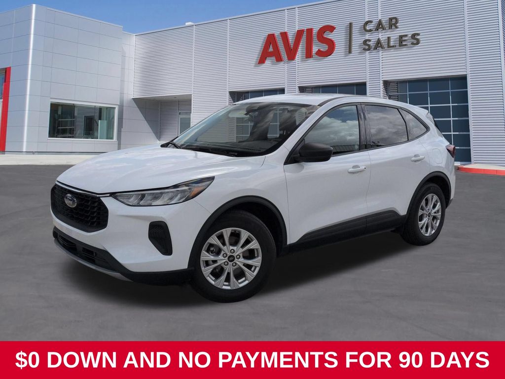 Oxford White 2025 Ford Escape SUV / Crossover Front-Wheel Drive 8-Speed Automatic