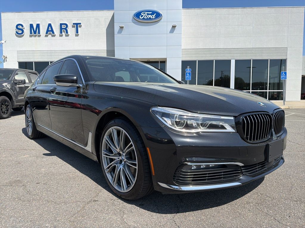 Black Sapphire Metallic 2018 BMW 7 Series 750i xDrive AWD Sedan All-Wheel Drive 8-Speed Automatic