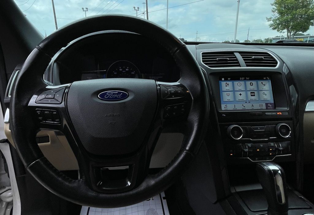 2017 Ford Explorer XLT White at Bayway Chrysler Dodge Jeep Ram