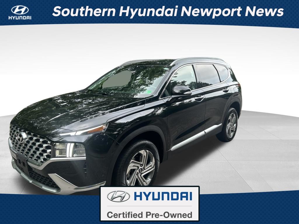Twilight Black 2022 Hyundai Santa Fe SUV / Crossover All-Wheel Drive 8-Speed Automatic