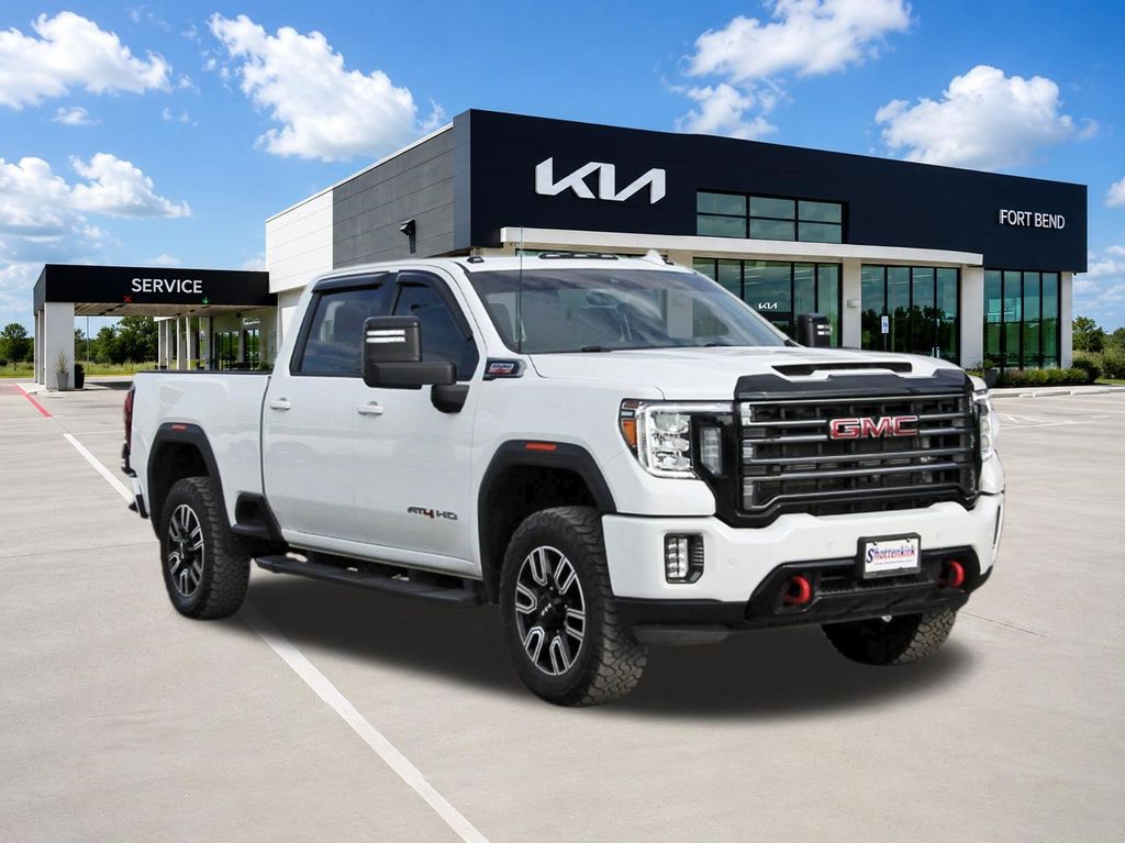 2021 GMC Sierra 2500HD AT4 White at River Oaks CDJR