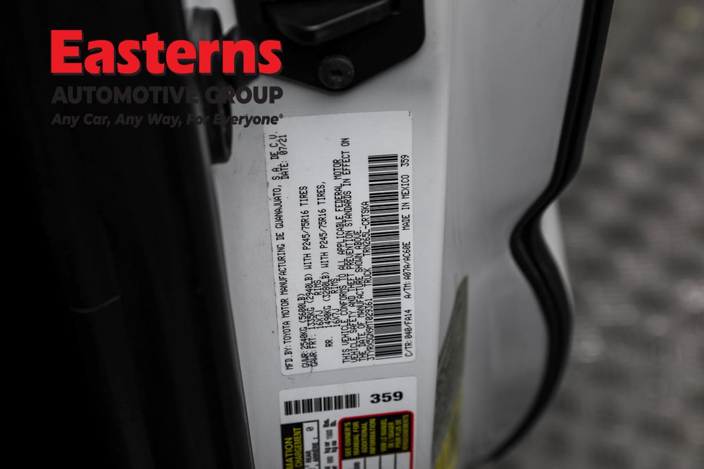 Used 2021 White Toyota SR image 32