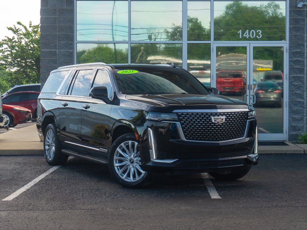 Black Raven 2021 Cadillac Escalade ESV Luxury AWD SUV / Crossover Four-Wheel Drive