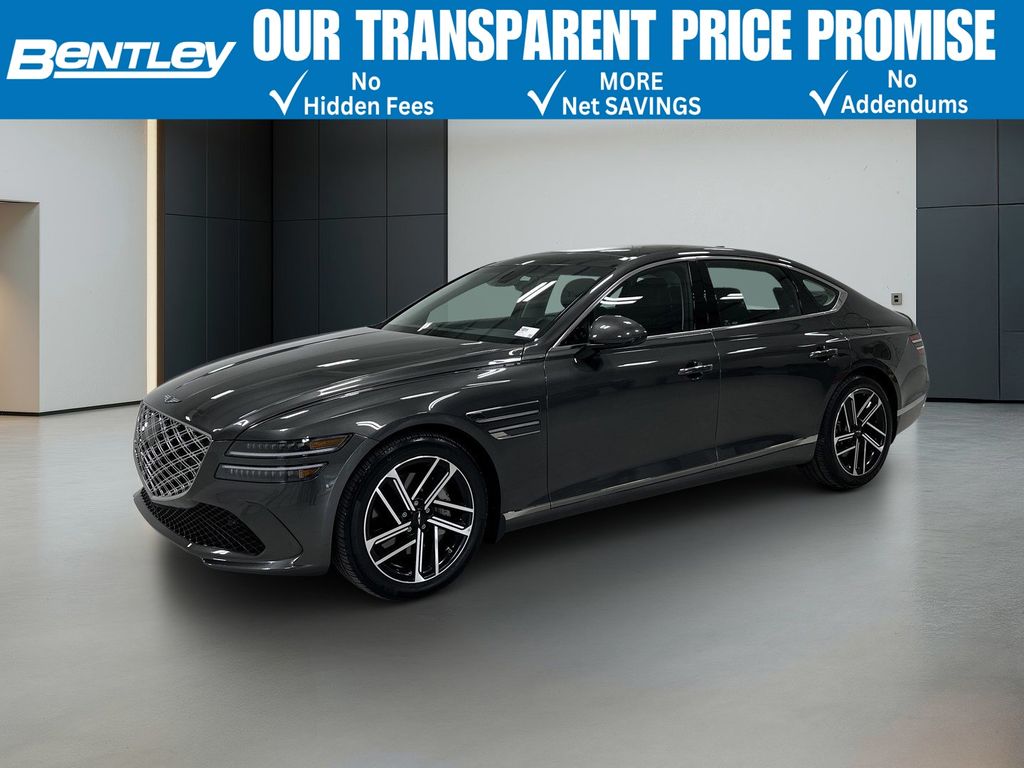 Makalu Gray 2026 Genesis G80 2.5T Advanced AWD Sedan All-Wheel Drive 8-Speed Automatic