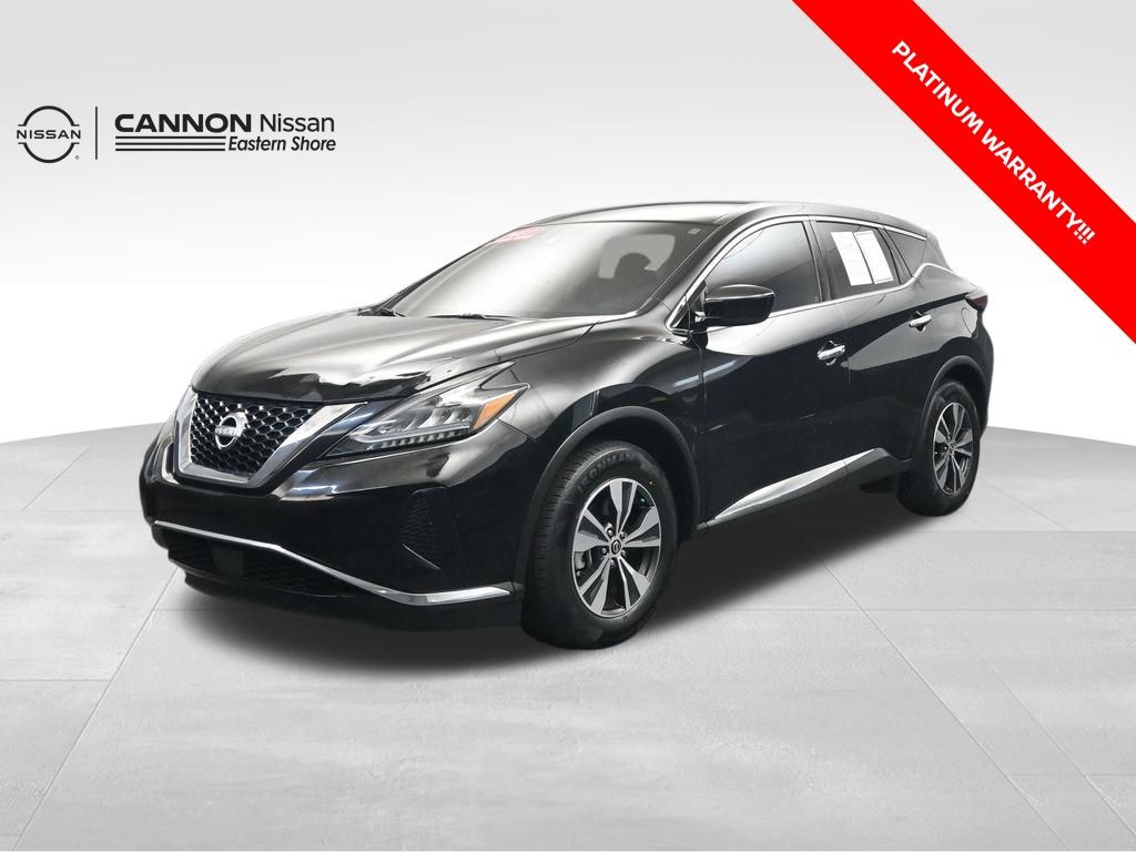 Super Black 2023 Nissan Murano SUV / Crossover All-Wheel Drive Continuously Variable Transmission