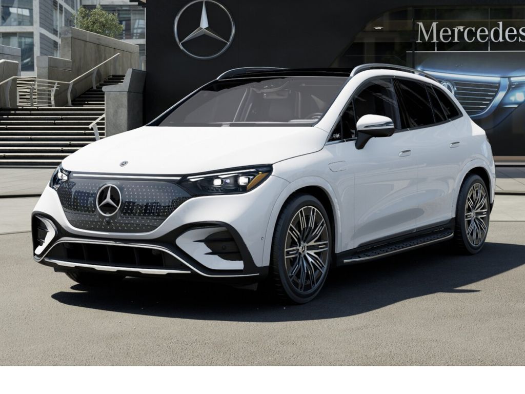 Polar White 2027 Mercedes-Benz EQE SUV SUV / Crossover All-Wheel Drive 1-Speed Automatic