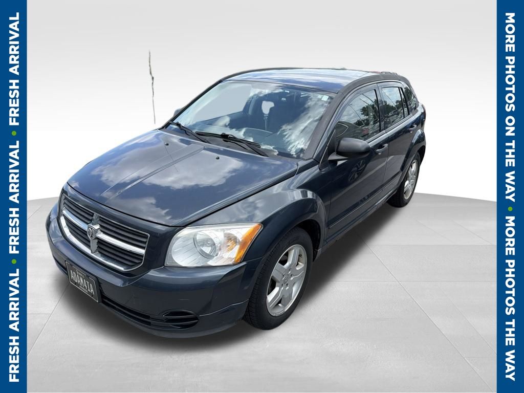 Gray (Steel Blue Metallic Clearcoat) 2008 Dodge Caliber Hatchback Front-Wheel Drive Continuously Variable Transmission