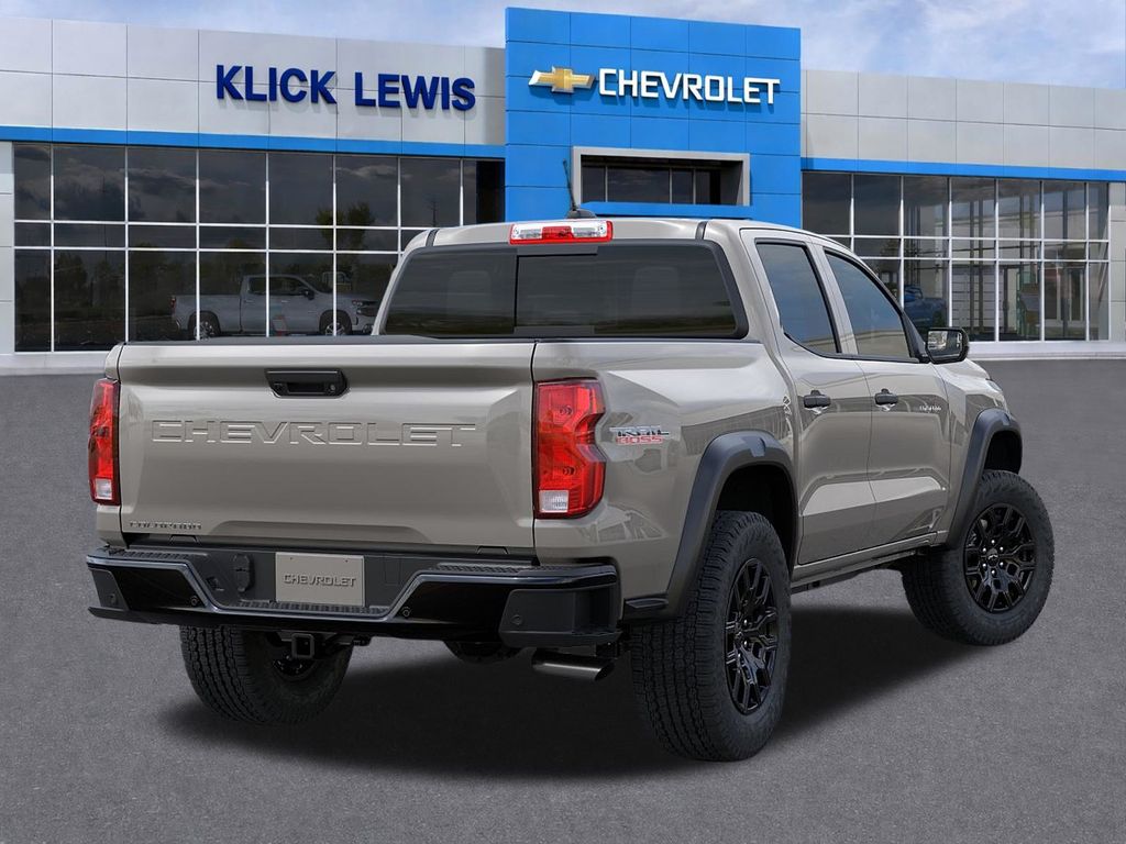 2026 Chevrolet Colorado Trail Boss White at Klick Lewis Buick Chevrolet