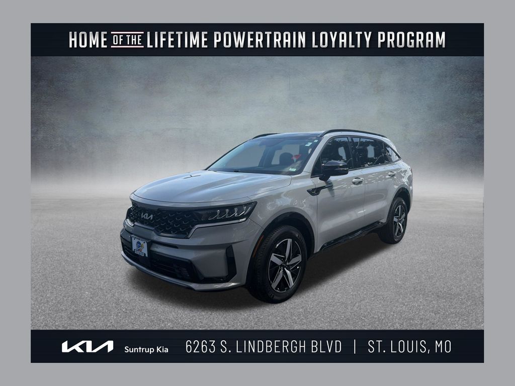 Wolf Gray 2023 Kia Sorento EX FWD SUV / Crossover Front-Wheel Drive 8-Speed Dual Clutch