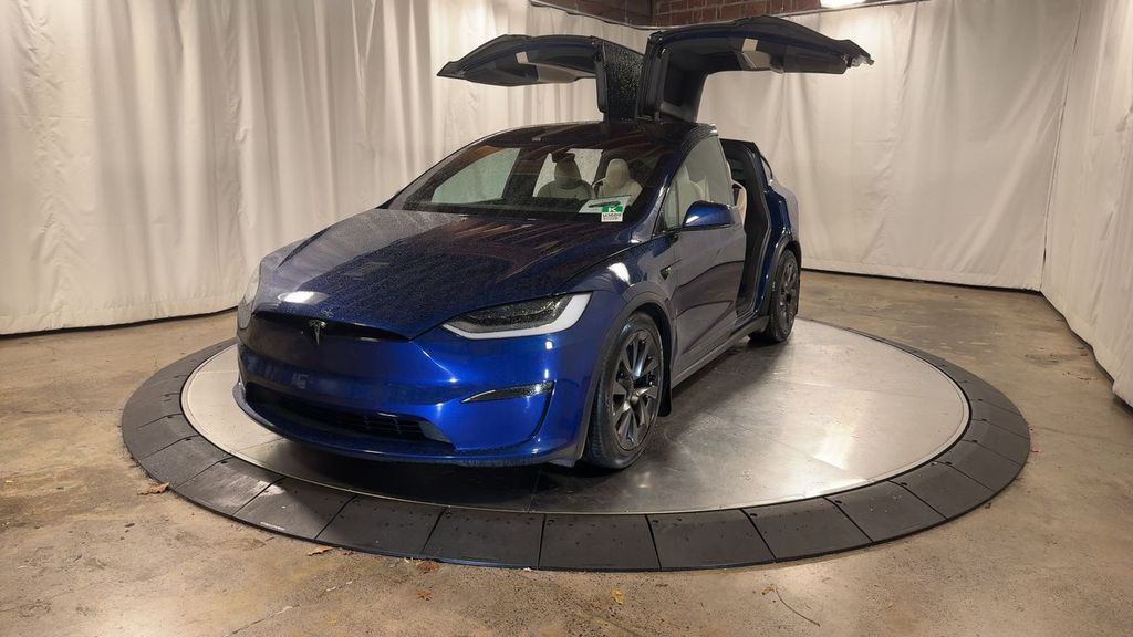 used 2022 Tesla Model X car, priced at $59,871