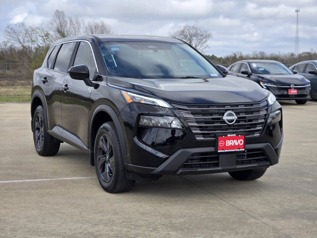 2026 Nissan Rogue SV Black at Central Houston Nissan