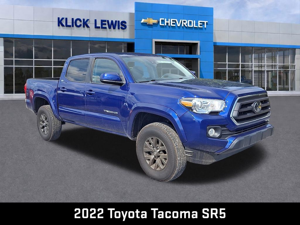 2022 Toyota Tacoma SR5 Blue at Subaru and VW of Moon Township