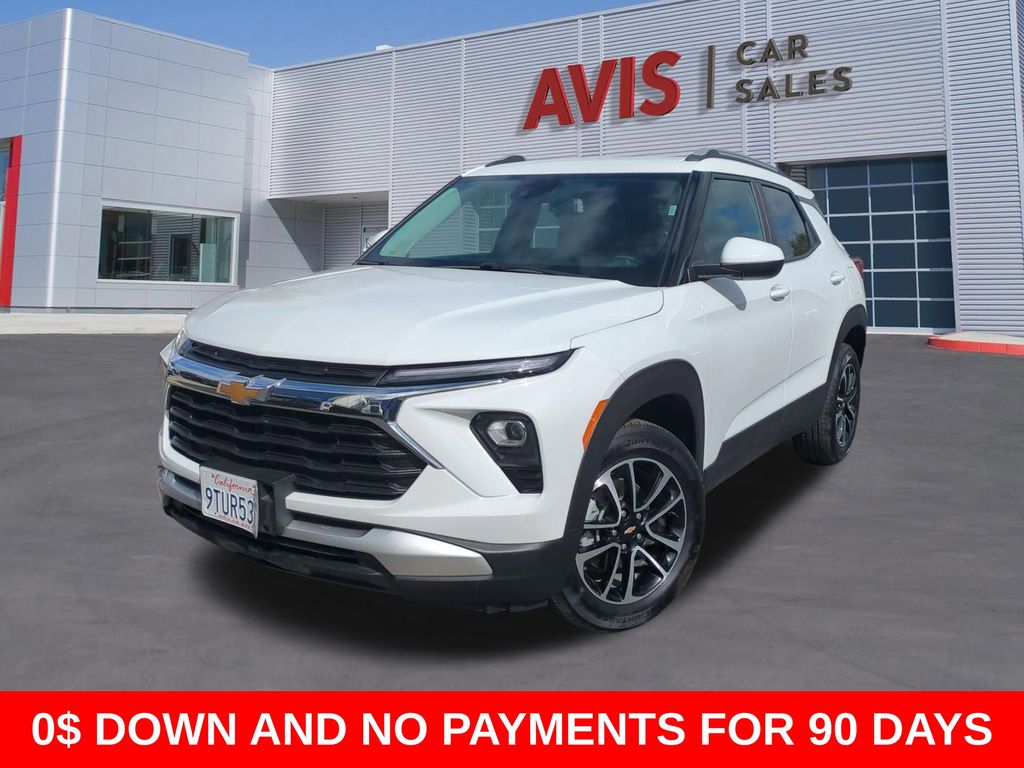Summit White 2025 Chevrolet Trailblazer LT AWD SUV / Crossover Four-Wheel Drive 9-Speed Automatic