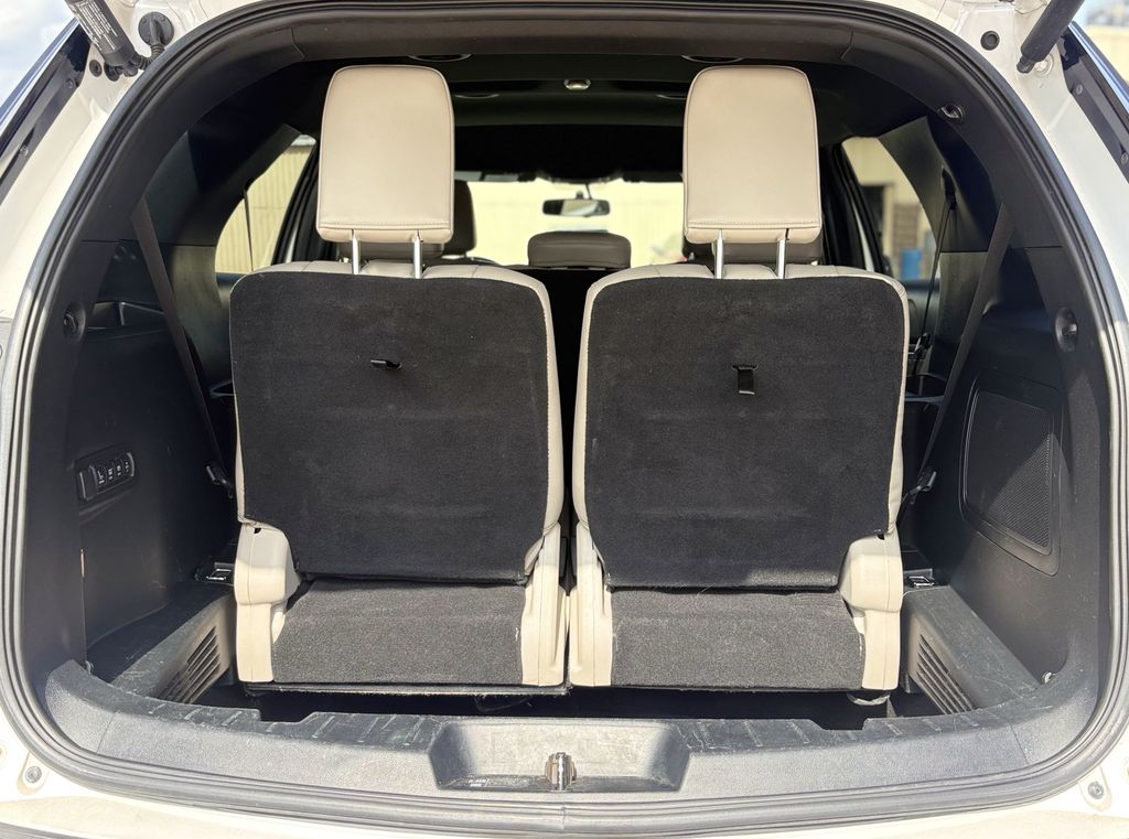 2018 Ford Explorer Limited White at Cook Ford
