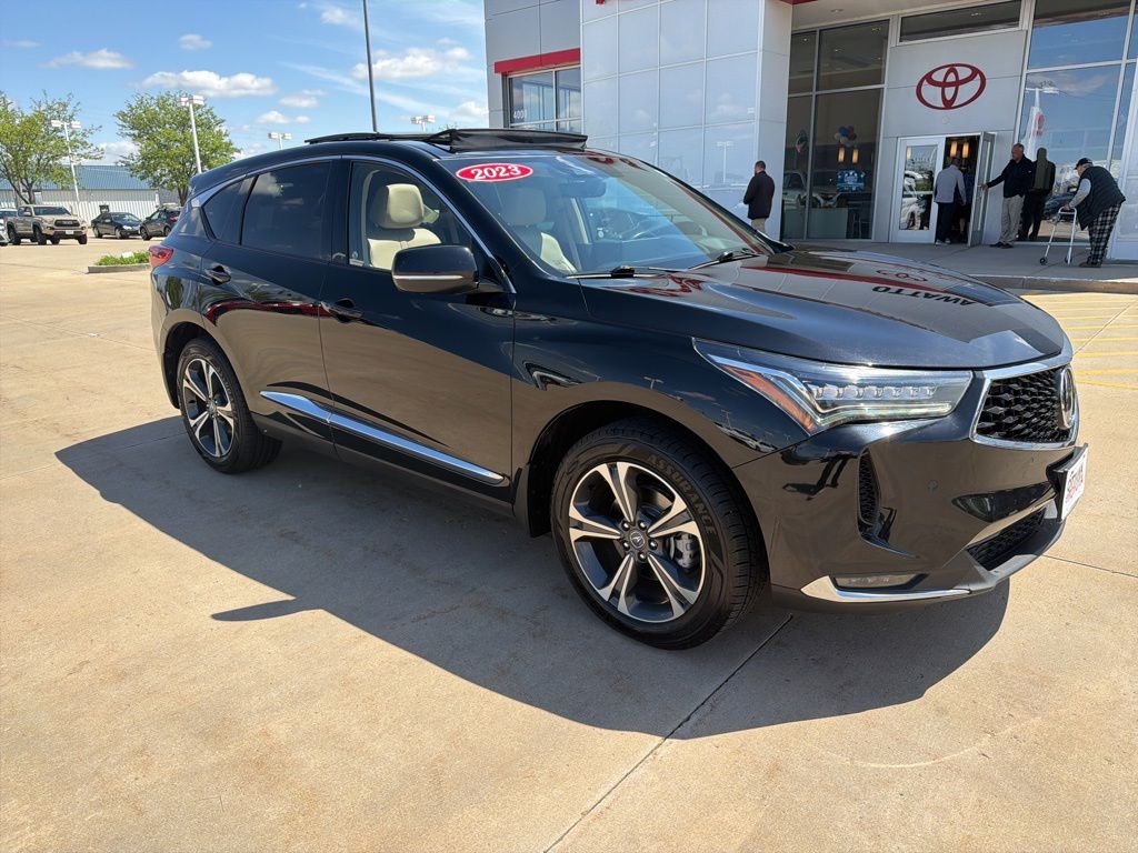 Black 2023 Acura RDX SH-AWD with Advance Package SUV / Crossover All-Wheel Drive Automatic
