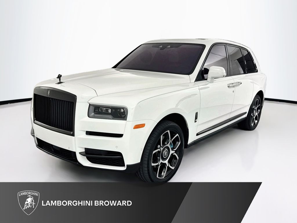 White 2023 Rolls-Royce Cullinan SUV / Crossover All-Wheel Drive 8-Speed Automatic