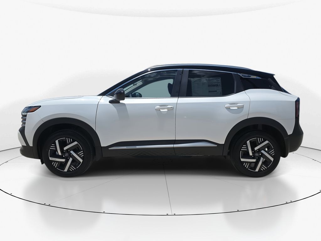 2025 Aspen White Tricoat/Super Black Nissan Kicks SV FWD SUV