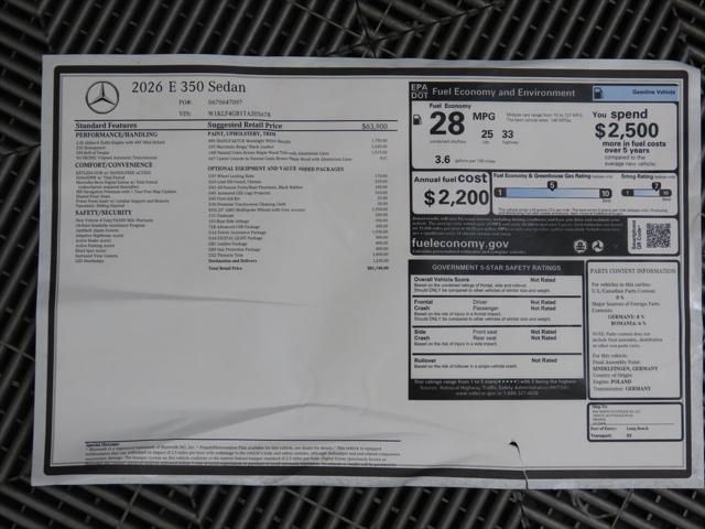 Thumbnail: 2026 Mercedes-Benz E-Class - 9