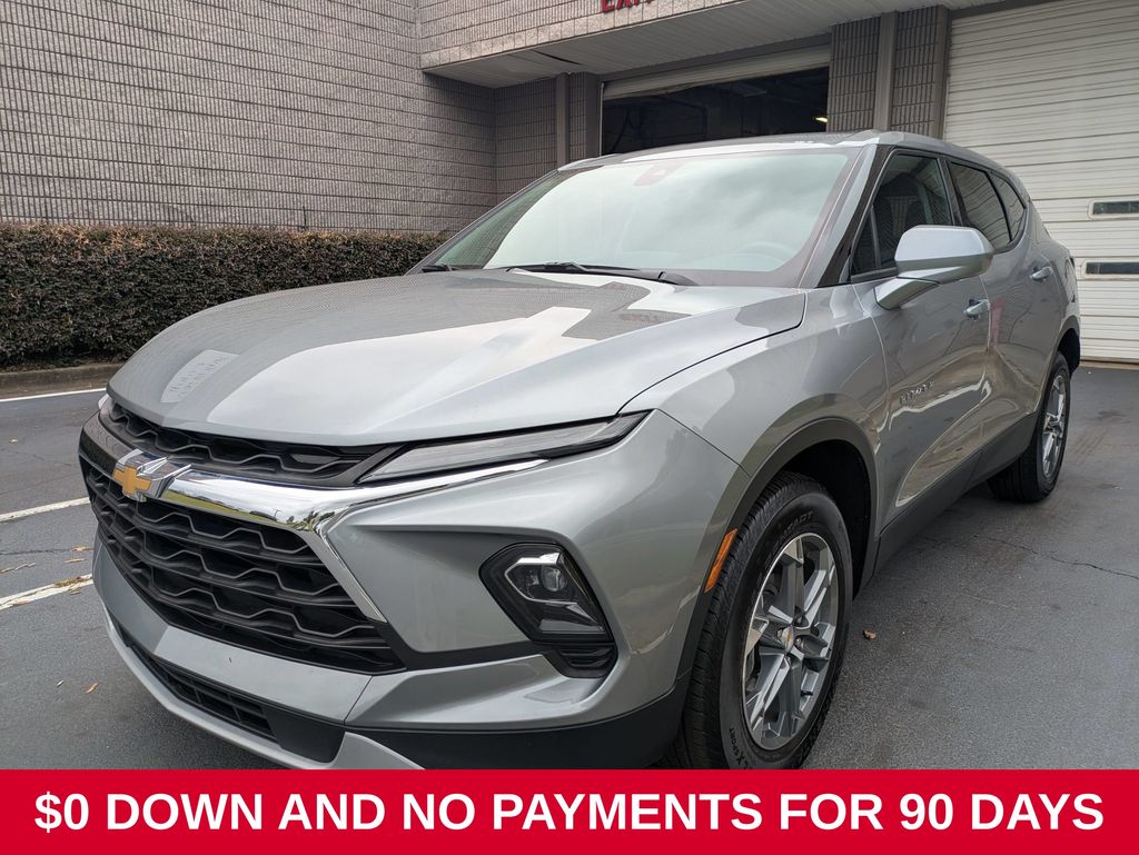 Gray 2025 Chevrolet Blazer SUV / Crossover 9-Speed Automatic Overdrive