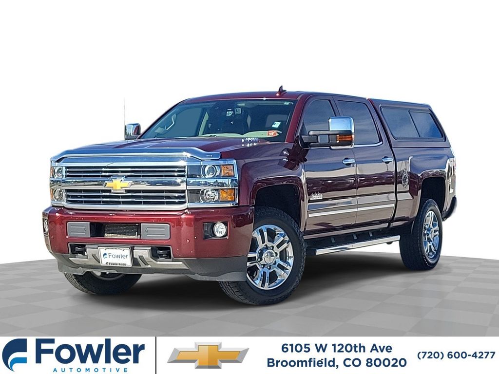 Butte Red Metallic 2016 Chevrolet Silverado 2500HD Pickup Truck Four-Wheel Drive 6-Speed Automatic