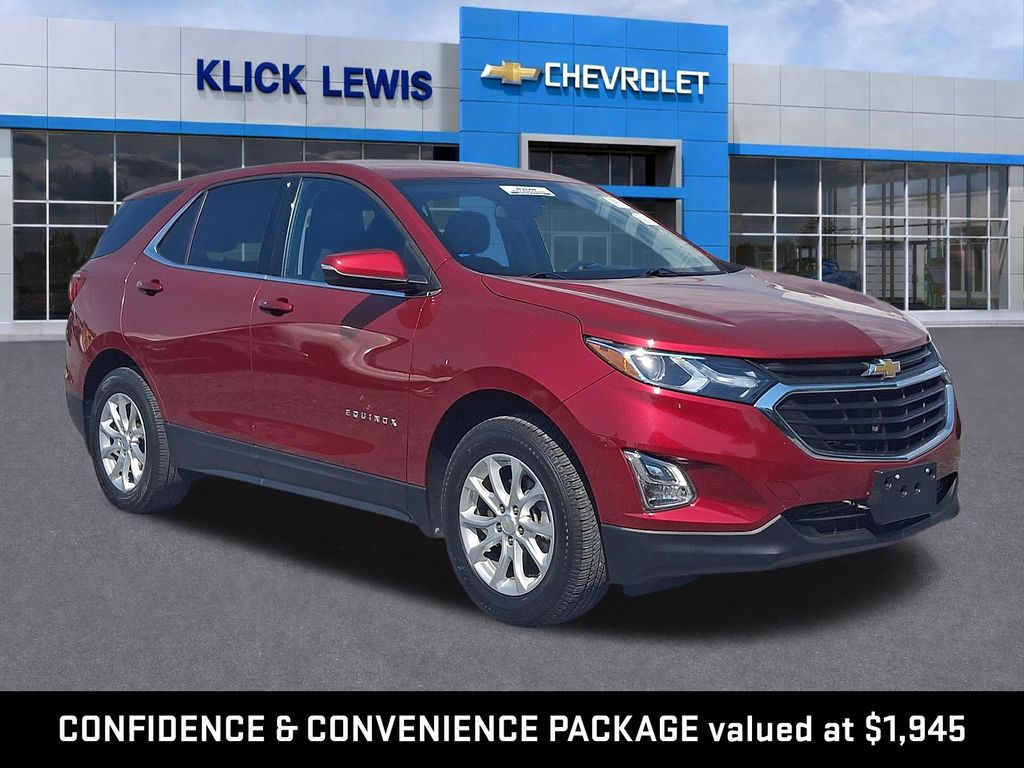 2018 Chevrolet Equinox LT Red at Klick Lewis Buick Chevrolet