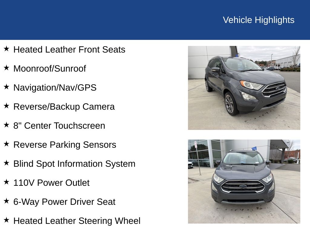 2020 Ford EcoSport Titanium