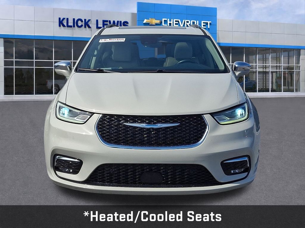 2021 Chrysler Pacifica Hybrid Limited White at Phil Fitts Ford