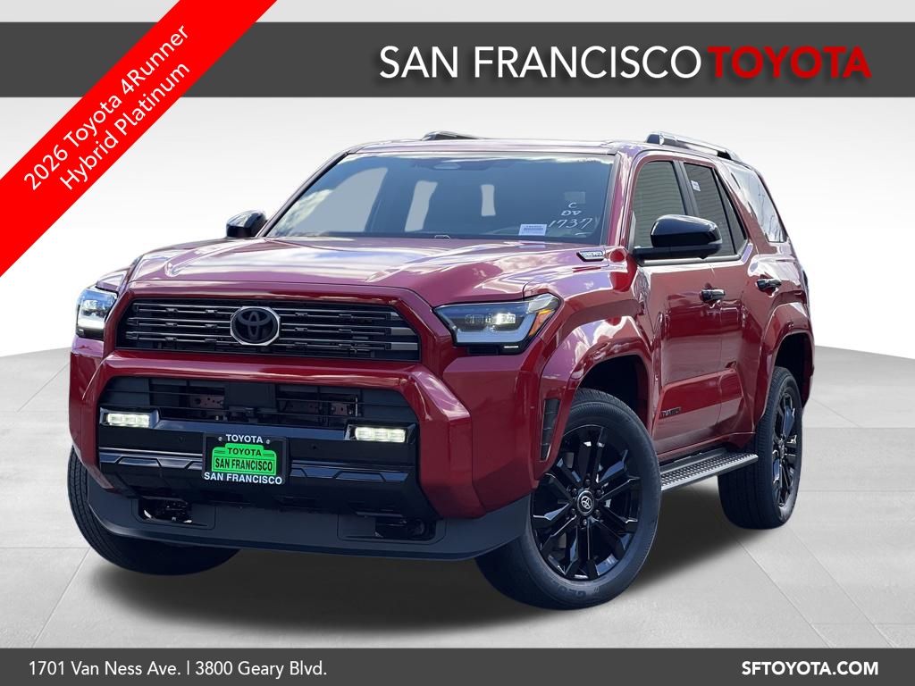 Red 2026 Toyota 4Runner SUV / Crossover  8-Speed Automatic
