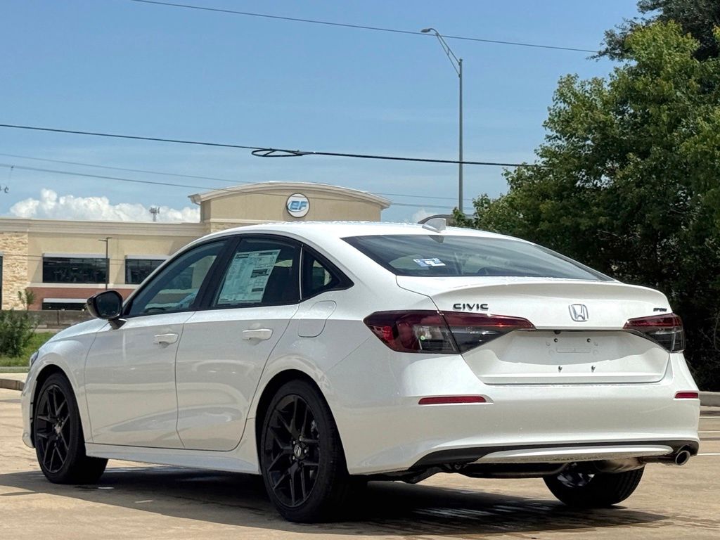 2026 Honda Civic Sport White at Community Honda